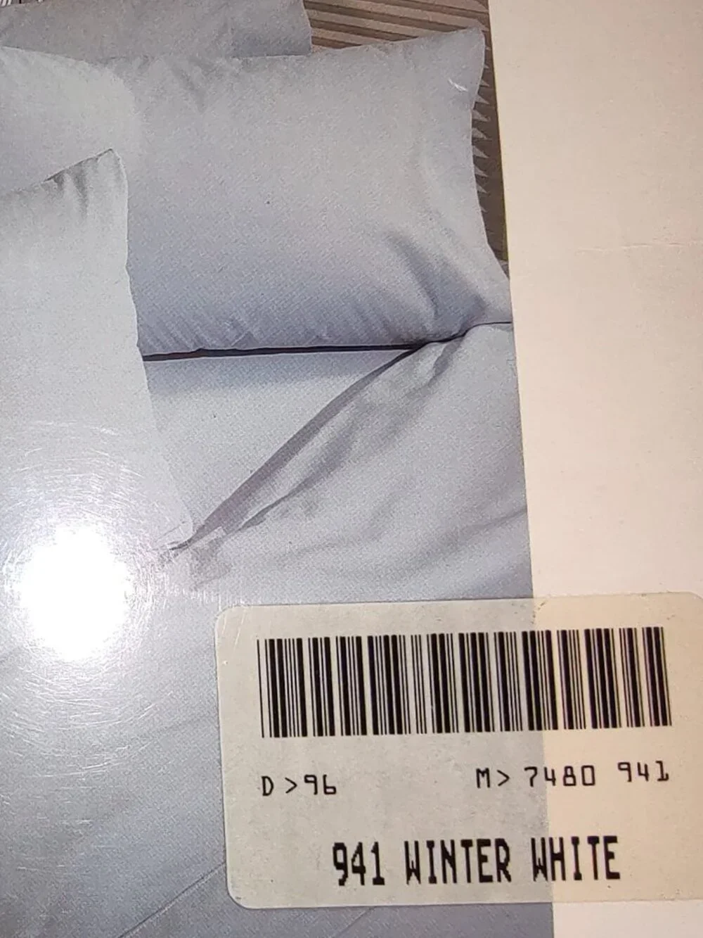 STEVENS TWIN FLAT SHEET NO-IRON PERCALE 66x96 WINTER WHITE (IVORY) USA MADE NWT